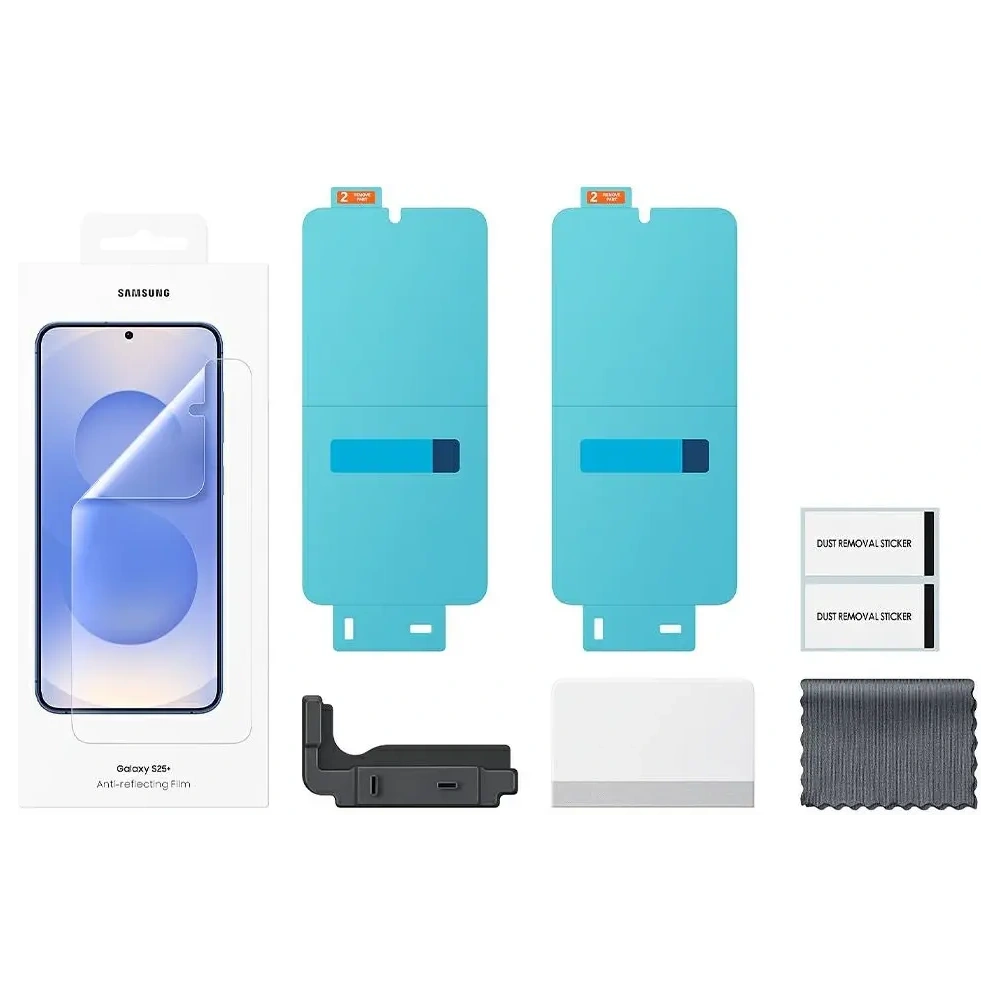 Hurtownia GSM - Samsung Antireflexfilm Galaxy S25+ Plus klar [2 PACK] - SMG1279 - {ean13} - Hurt