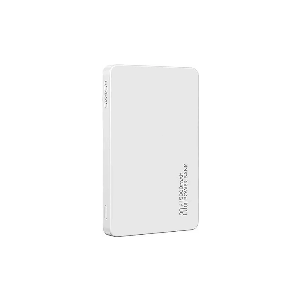 Hurtownia GSM - Powerbank s bezdrátovým nabíjením USAMS US-CD231 5000mAh 20W PD Rychlé nabíjení bílý/white - USA1226 - {ean13} - Hurt