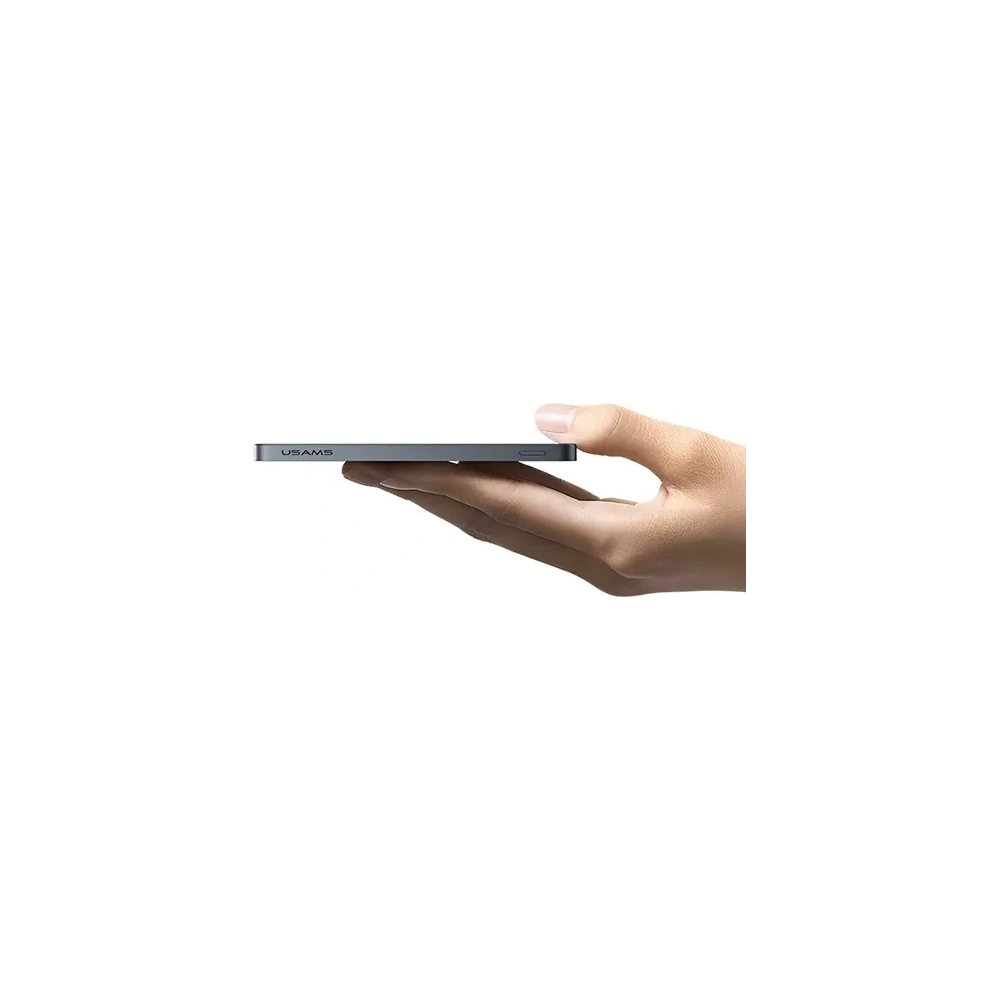 Hurtownia GSM - Powerbanka s bezdrátovým nabíjením USAMS US-CD231 5000mAh 20W PD rychlé nabíjení šedá/odřená - USA1227 - {ean13} - Hurt