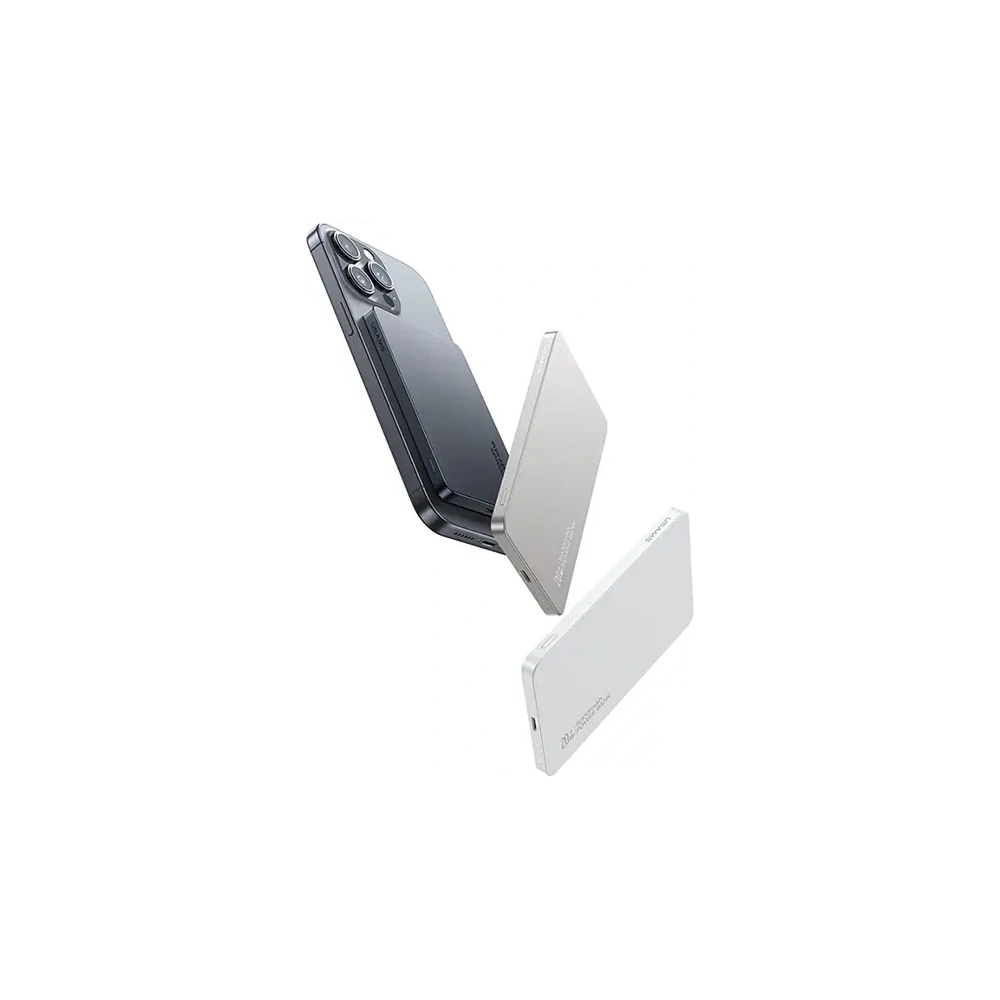 Hurtownia GSM - Powerbank s bezdrátovým nabíjením USAMS US-CD231 5000mAh 20W PD Rychlé nabíjení titanový/titanium - USA1228 - {ean13} - Hurt