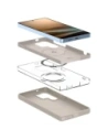 Wholesale Spigen Silicone Fit Mag MagSafe Samsung Galaxy S25 Ultra Natural Titanium - SPN16641 - {ean13} - Hurt