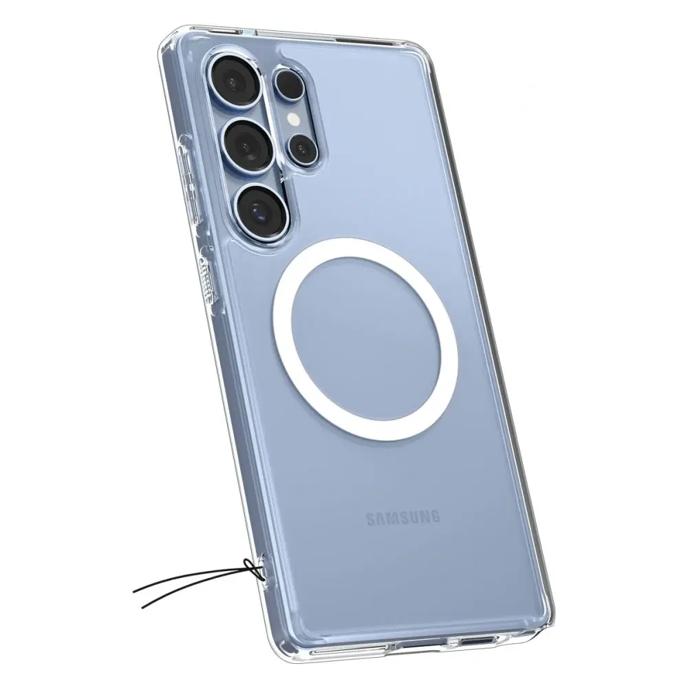 Wholesale Spigen Ultra Hybrid Mag MagSafe Samsung Galaxy S25 Ultra Clear/white - SPN16642 - {ean13} - Hurt