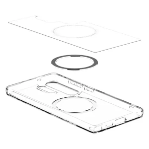 Wholesale Spigen Ultra Hybrid Mag MagSafe Samsung Galaxy S25 Ultra Clear/white - SPN16642 - {ean13} - Hurt