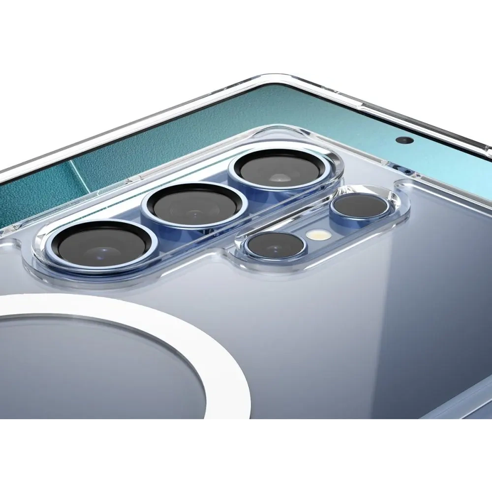 Hurtownia GSM - Etui Spigen Ultra Hybrid Mag MagSafe Samsung Galaxy S25 Ultra Clear/bílá - SPN16642 - {ean13} - Hurt