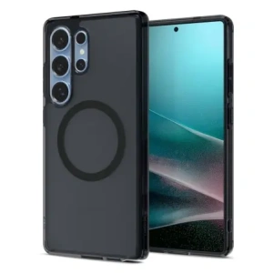 Hurtownia GSM - Spigen Ultra Hybrid Mag MagSafe Samsung Galaxy S25 Ultra Negru Înghețat - SPN16643 - {ean13} - Hurt