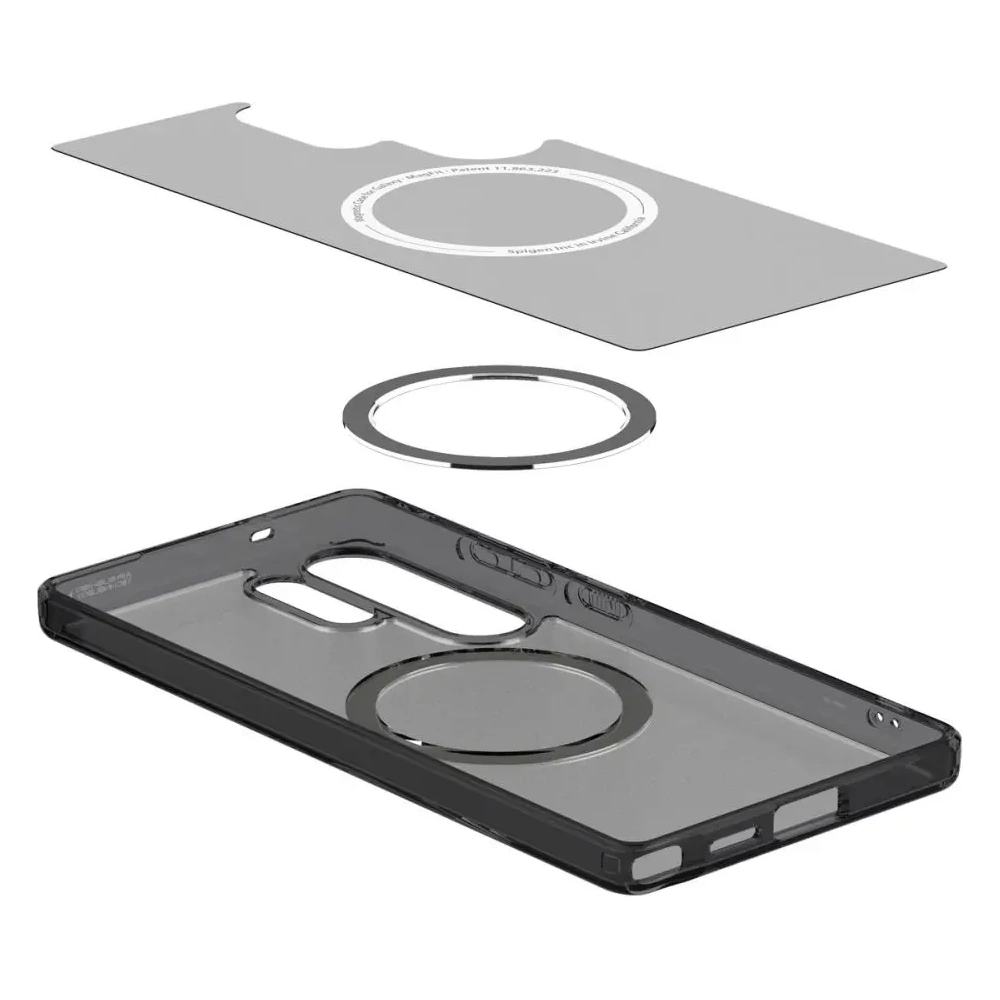 Wholesale Spigen Ultra Hybrid Mag MagSafe Samsung Galaxy S25 Ultra Frost Black - SPN16643 - {ean13} - Hurt