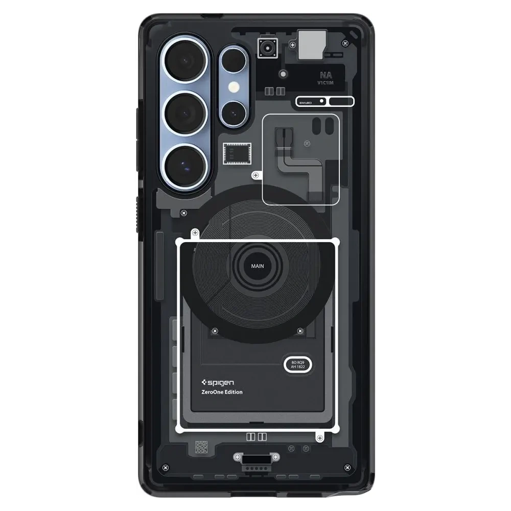 Wholesale Spigen Ultra Hybrid Mag MagSafe Samsung Galaxy S25 Ultra Zero One Black - SPN16644 - {ean13} - Hurt