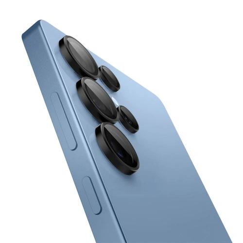 Szkło hartowane na aparat Spigen Optik Pro HD Glas.tr ez Fit Camera Protector Galaxy S25 Ultra Black [2 PACK]