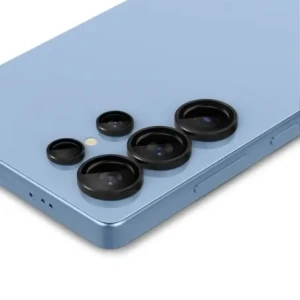 Wholesale Spigen Optik Pro HD Glas.tr ez Fit Camera Protector Galaxy S25 Ultra Black [2 PACK] - SPN16646 - {ean13} - Hurt