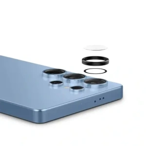 Hurtownia GSM - Spigen Optik Pro HD üveg ez Fit kamera védő Galaxy S25 Ultra fekete [2 CSOMAG] - SPN16646 - {ean13} - Hurt