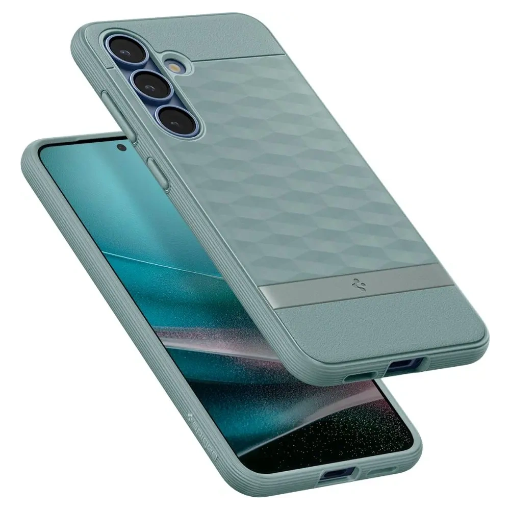 Wholesale Spigen Parallax Mag MagSafe Samsung Galaxy S25+ Plus Sage Green - SPN16650 - {ean13} - Hurt