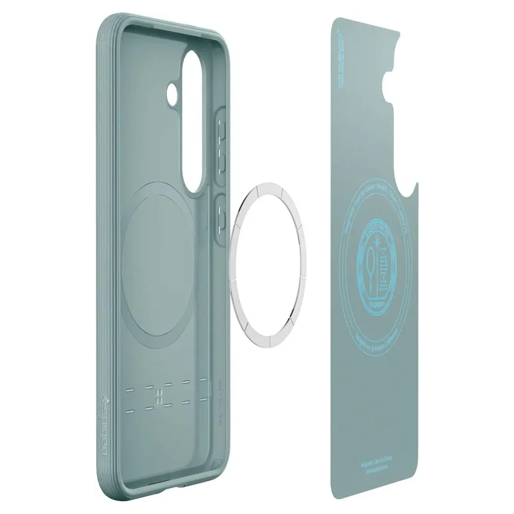 Wholesale Spigen Parallax Mag MagSafe Samsung Galaxy S25+ Plus Sage Green - SPN16650 - {ean13} - Hurt