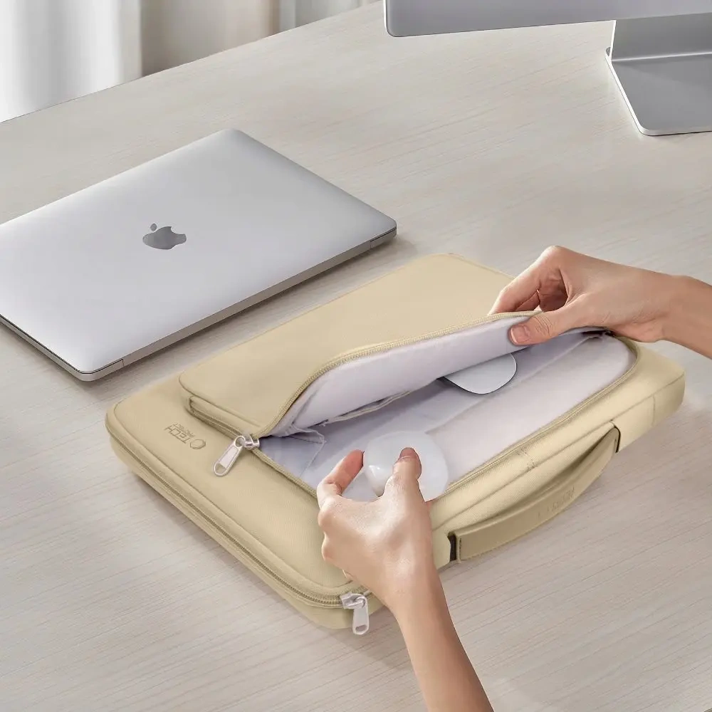 Hurtownia GSM - Tech-Protect Alap Laptop Táska 15-16 Sivatagi Bézs - THP3893 - {ean13} - Hurt