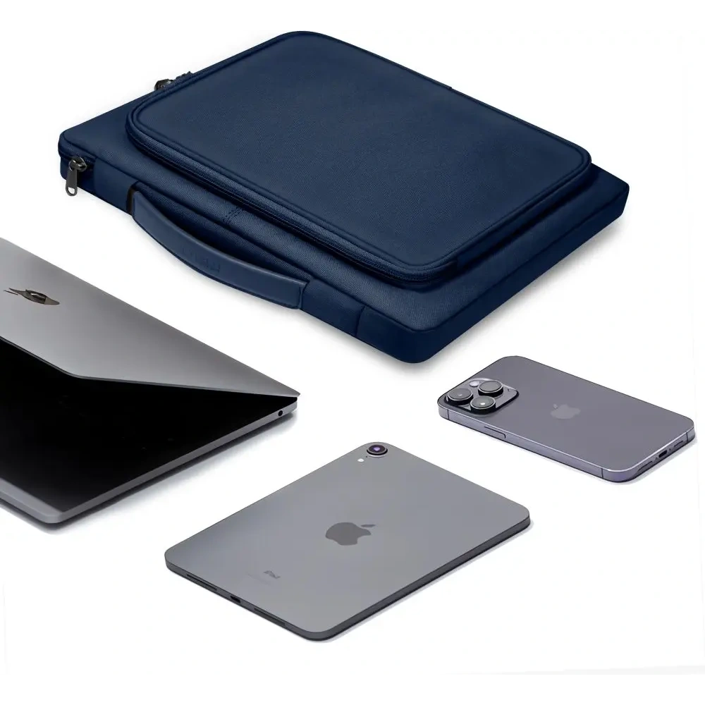 Hurtownia GSM - Tech-Protect Alap Laptop Táska 15-16 Navy Kék - THP3894 - {ean13} - Hurt