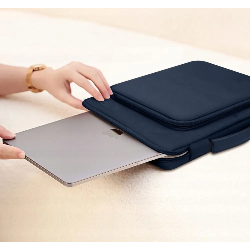 Hurtownia GSM - Tech-Protect Alap Laptop Táska 15-16 Navy Kék - THP3894 - {ean13} - Hurt