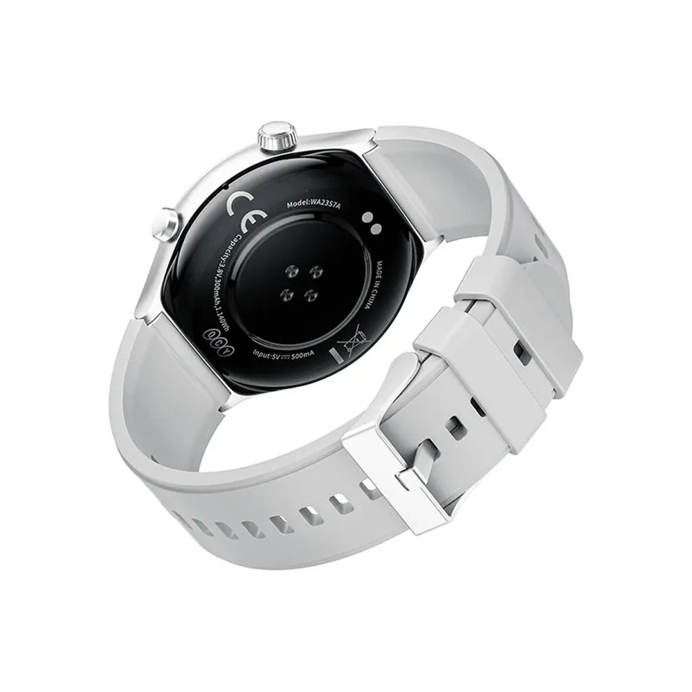 Hurtownia GSM - QCY GT3 S7 AMOLED 1.43" 3ATM Smartwatch (silber) - QCY109 - {ean13} - Hurt