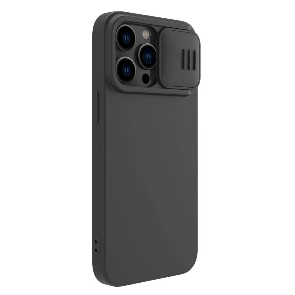 Hurtownia GSM - Etui Nillkin CamShield Silky Silicone MagSafe Apple iPhone 14 Pro fekete - NLK847 - {ean13} - Hurt
