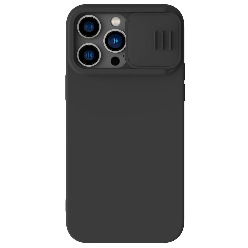 Hurtownia GSM - Case Nillkin CamShield Silky Silicone MagSafe für Apple iPhone 14 Pro schwarz - NLK847 - {ean13} - Hurt