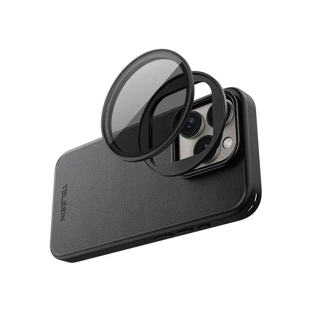 Hurtownia GSM - Etui z magnetyczną ramką na filtry TELESIN do Apple iPhone 15 Pro Max - TLS226 - {ean13} - Hurt