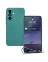Bizon Case Silicone Magnetic Sq Samsung Galaxy A36 5G dark green