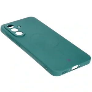Hurtownia GSM - Bizon Case Silicone Magnetic Sq Samsung Galaxy A36 5G verde închis - BIZ8314 - {ean13} - Hurt