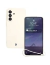 Caz de silicon Bizon Magnetic Sq Samsung Galaxy A56 5G bej