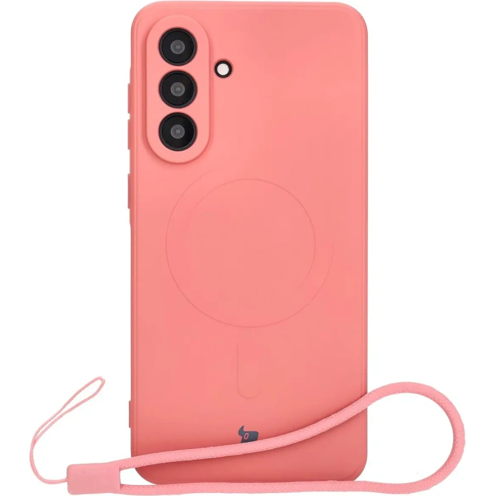 Hurtownia GSM - Bizon Case Silicone Magnetic Sq Samsung Galaxy A56 5G schmutziges Pink - BIZ8316 - {ean13} - Hurt