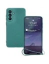 Bizon Case Silikon Magnetic Sq Samsung Galaxy A56 5G dunkelgrün
