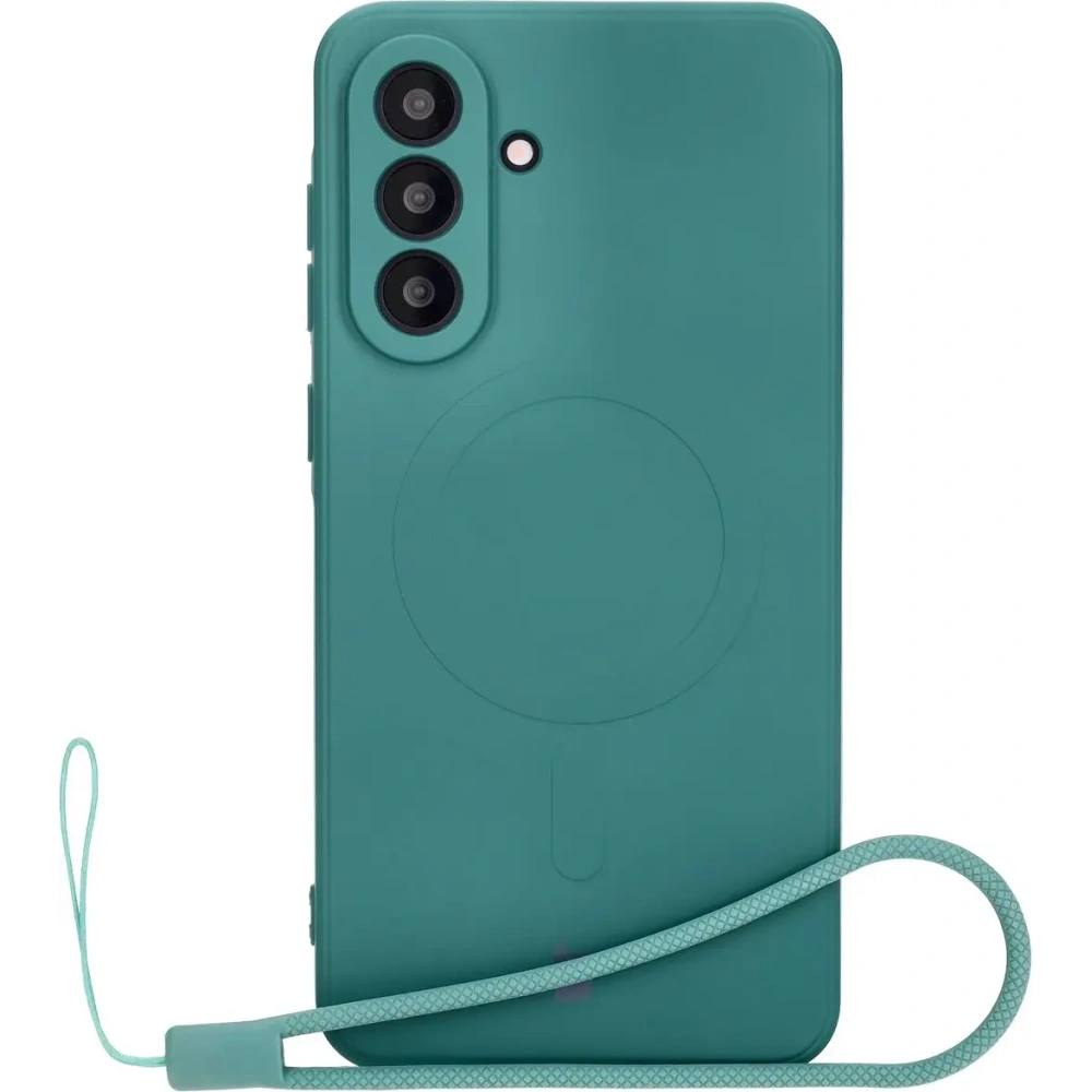 Hurtownia GSM - Bizon Case Silikon Magnetic Sq Samsung Galaxy A56 5G dunkelgrün - BIZ8317 - {ean13} - Hurt