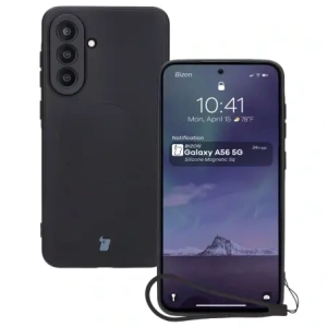 Hurtownia GSM - Bizon Case Silikon Magnetic Sq Samsung Galaxy A56 5G schwarz - BIZ8318 - {ean13} - Hurt