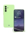 Bizon Case Silicone Magnetic Sq Samsung Galaxy A56 5G verde deschis