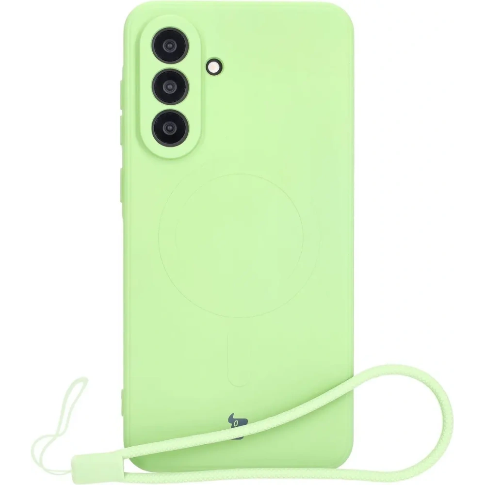 Hurtownia GSM - Bizon Case Silicone Magnetic Sq Samsung Galaxy A56 5G hellgrün - BIZ8320 - {ean13} - Hurt