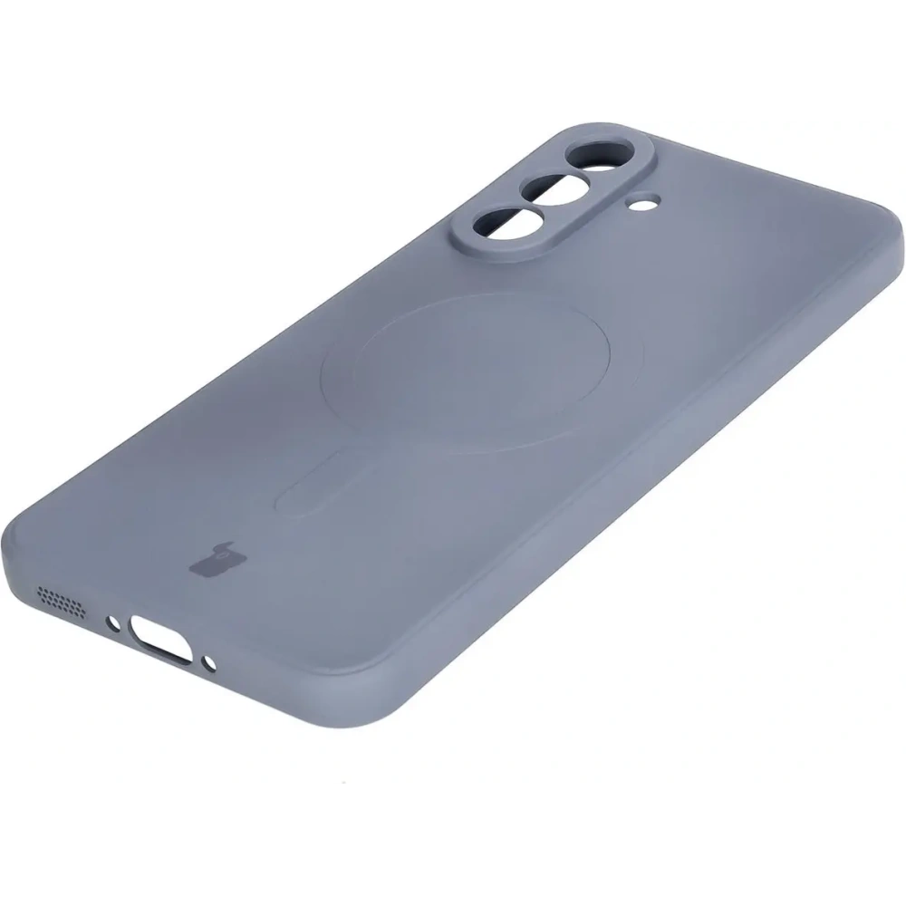 Hurtownia GSM - Bizon Case Silicone Magnetic Sq Samsung Galaxy A56 5G szürke - BIZ8321 - {ean13} - Hurt