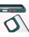 Hurtownia GSM - Etui z uchwytem na palec Bizon Case Hybrid Ring do Motorola Moto G75 5G zakouřené s tmavě zeleným rámečkem - BIZ8322 - {ean13} - Hurt