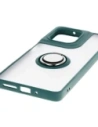Hurtownia GSM - Etui z uchwytem na palec Bizon Case Hybrid Ring do Motorola Moto G75 5G zakouřené s tmavě zeleným rámečkem - BIZ8322 - {ean13} - Hurt