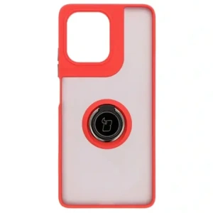 Hurtownia GSM - Bizon Case Hybrid Ring Motorola Moto G75 5G rauchig mit einem roten Rahmen - BIZ8323 - {ean13} - Hurt
