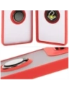 Hurtownia GSM - Etui z uchwytem na palec Bizon Case Hybrid Ring do Motorola Moto G75 5G przydymione z czerwoną ramką - BIZ8323 - {ean13} - Hurt