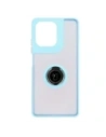 Hurtownia GSM - Etui s úchopem na prst Bizon Case Hybrid Ring pro Motorola Moto G75 5G kouřové s jasně modrým rámečkem - BIZ8325 - {ean13} - Hurt