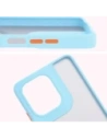 Hurtownia GSM - Bizon Case Hybrid Ring Motorola Moto G75 5G rauchig mit einem hellblauen Rahmen - BIZ8325 - {ean13} - Hurt