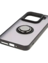 Hurtownia GSM - Etui s úchopem na prst Bizon Case Hybrid Ring pro Xiaomi 15 kouřové s černým rámečkem - BIZ8327 - {ean13} - Hurt