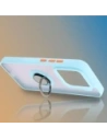 Hurtownia GSM - Etui z uchwytem na palec Bizon Case Hybrid Ring do Xiaomi 15 przydymione z jasnoniebieską ramką - BIZ8330 - {ean13} - Hurt