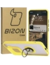 Bizon Caz Ring Hibrid Xiaomi 15 fumuriu cu un cadru galben