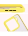 Wholesale Bizon Case Hybrid Ring Xiaomi 15 smoky with a yellow frame - BIZ8331 - {ean13} - Hurt