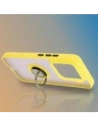 Wholesale Bizon Case Hybrid Ring Xiaomi 15 smoky with a yellow frame - BIZ8331 - {ean13} - Hurt