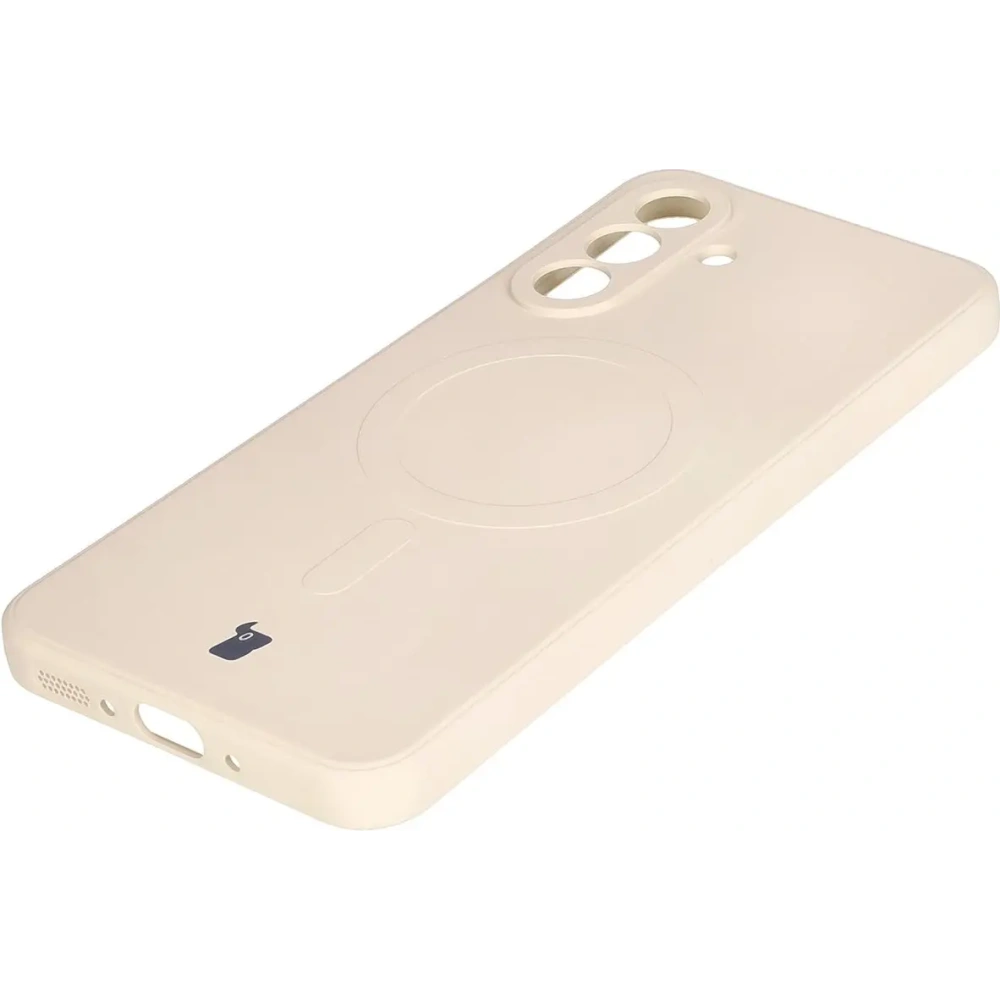 Hurtownia GSM - Bizon Caz Silicona Magnetic Sq Samsung Galaxy A26 5G bej - BIZ8332 - {ean13} - Hurt