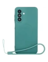 Hurtownia GSM - Silikonowe etui z pierścieniem magnetycznym Bizon Case Silicone Magnetic Sq do Samsung Galaxy A26 5G ciemnozielone - BIZ8334 - {ean13} - Hurt