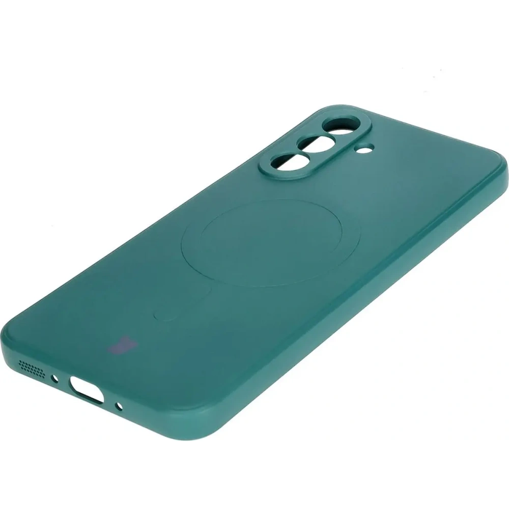 Hurtownia GSM - Caz de silicon Bizon Magnetic Sq Samsung Galaxy A26 5G verde închis - BIZ8334 - {ean13} - Hurt
