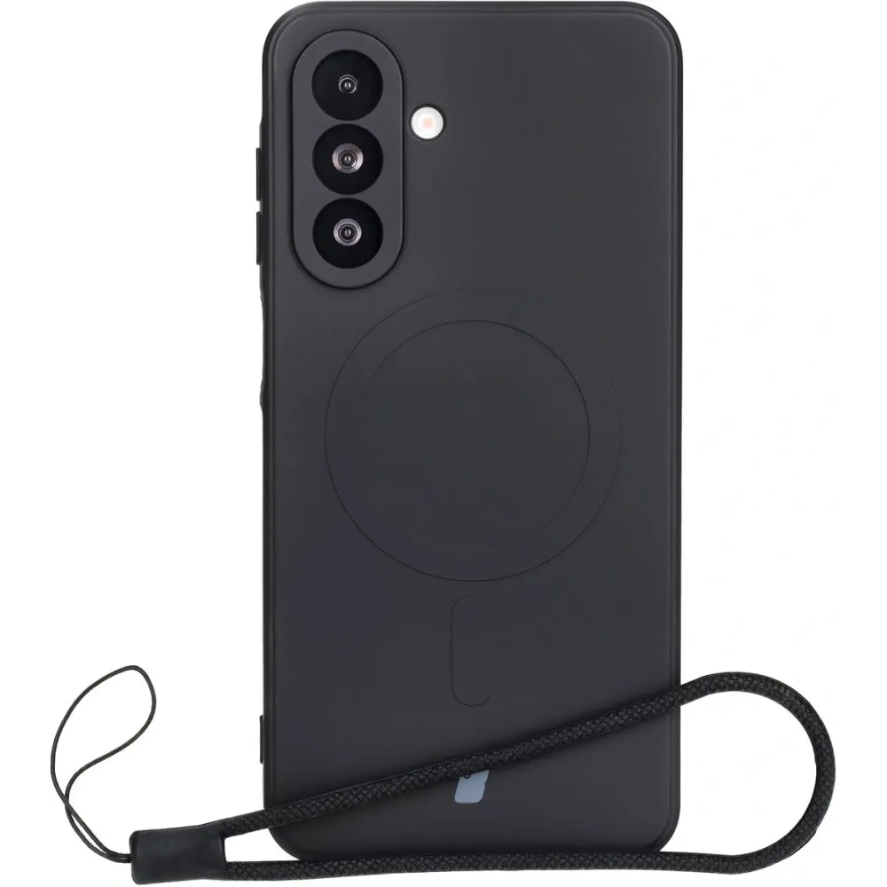 Hurtownia GSM - Bizon Case Silicone Magnetic Sq Samsung Galaxy A26 5G negru - BIZ8335 - {ean13} - Hurt