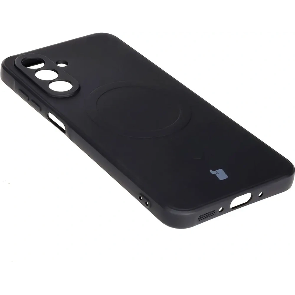 Hurtownia GSM - Silikonový obal s magnetickým kroužkem Bizon Case Silicone Magnetic Sq pro Samsung Galaxy A26 5G černý - BIZ8335 - {ean13} - Hurt