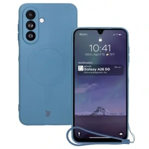 Hurtownia GSM - Caz de silicon Bizon Magnetic Sq Samsung Galaxy A26 5G albastru marin - BIZ8336 - {ean13} - Hurt